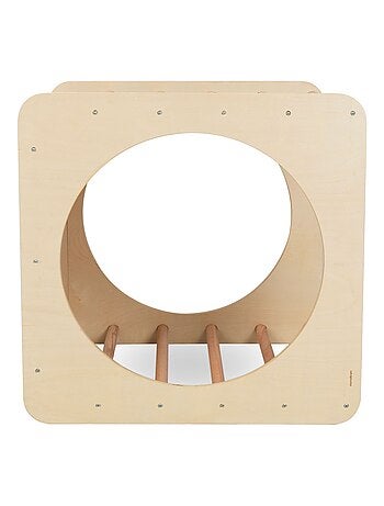 Cubo de escalada Montessori madera parque interior Mamabrum