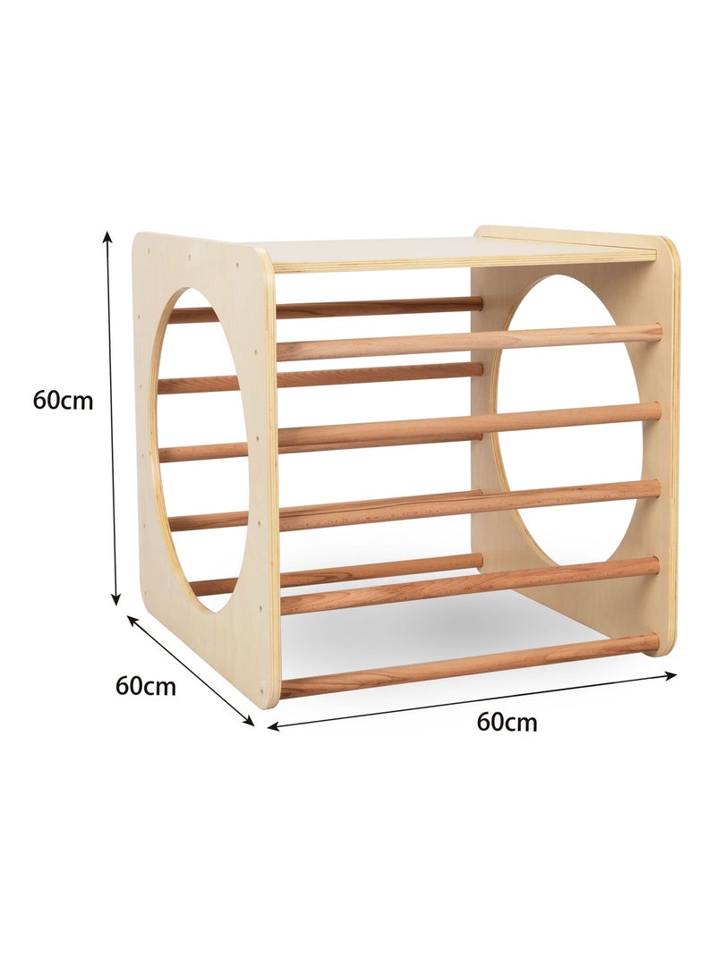 Cubo de escalada Montessori madera parque interior Mamabrum N/D - Kiabi