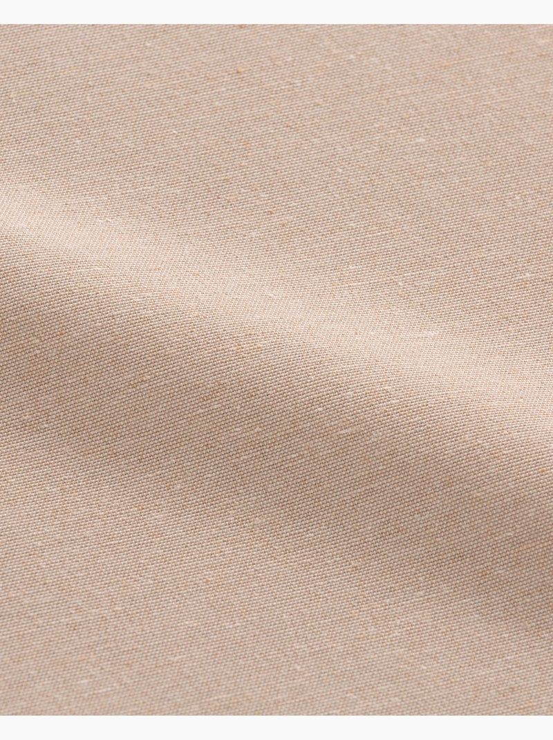 Cubre canapé, faldón protector. Funda de somier lisa - Gamusi. Beige - Kiabi