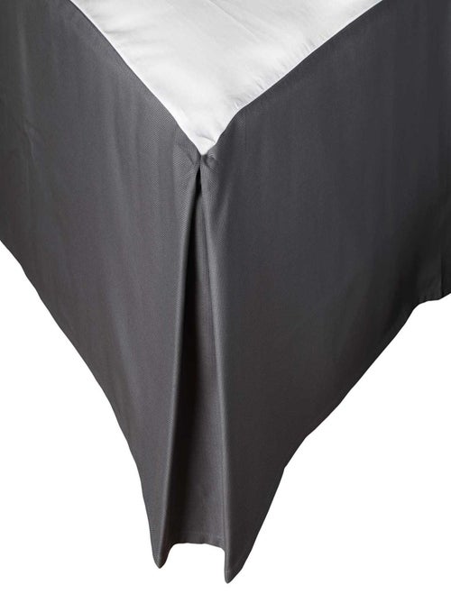 Cubre somier de volantes lisos - Kiabi