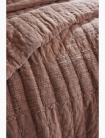 Cubrecama alix de algodón jacquard