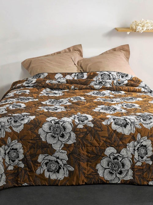 Cubrecama con estampado floral - Kiabi Cubrecama con estampado floral - Kiabi