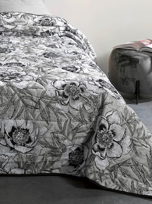 Cubrecama con estampado floral - Kiabi Cubrecama con estampado floral - Kiabi