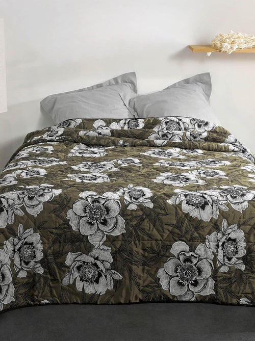 Cubrecama con estampado floral - Kiabi Cubrecama con estampado floral - Kiabi