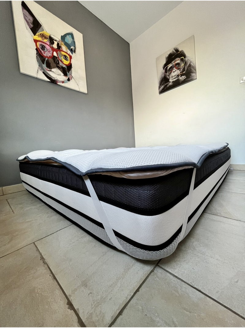 Cubrecama de Algodón PROMO LINGE Blanco - Kiabi