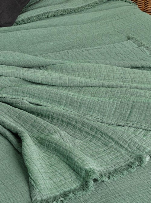 Cubrecamas en gasa de algodón - Kiabi Cubrecamas en gasa de algodón - Kiabi