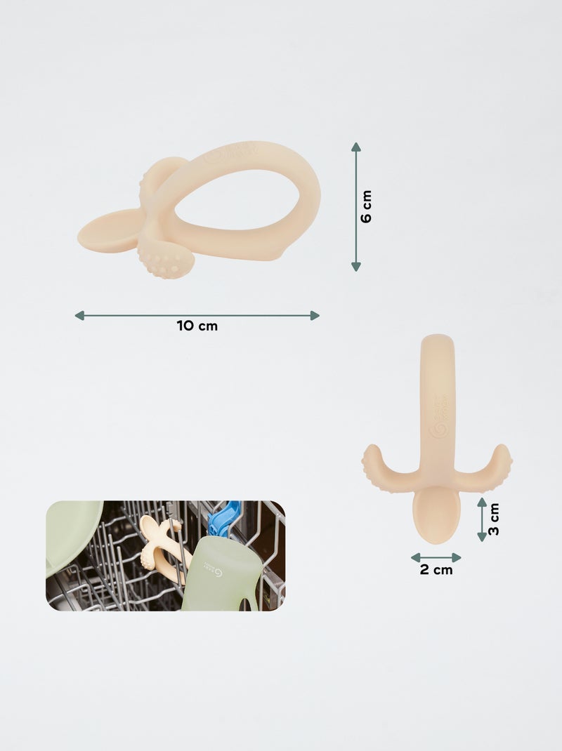 Cuchara de dentición 'Babymoov' Beige - Kiabi