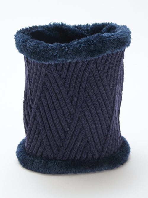 Cuello con borde borreguito - Kiabi