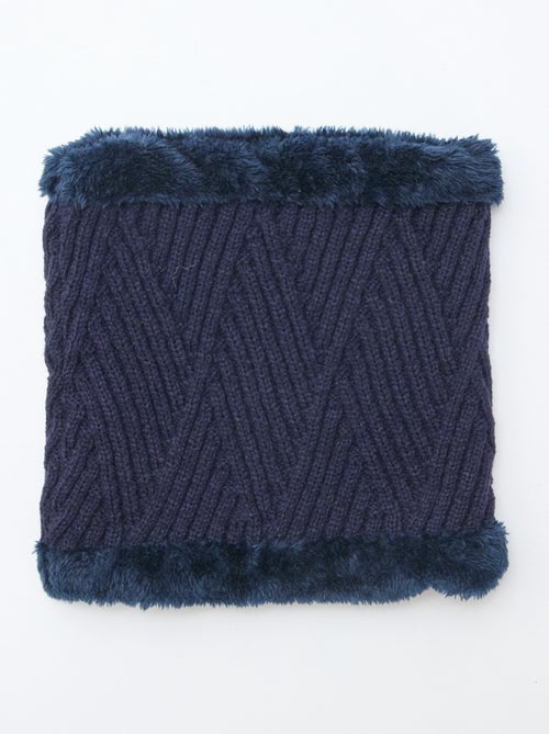 Cuello con borde borreguito - Kiabi