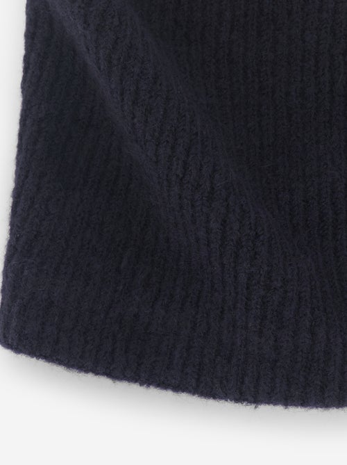 Cuello tubular de canalé - Kiabi
