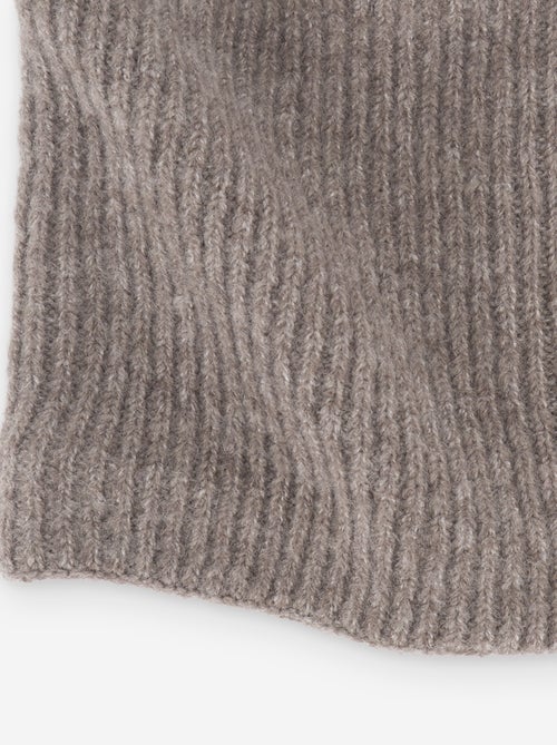 Cuello tubular de canalé - Kiabi