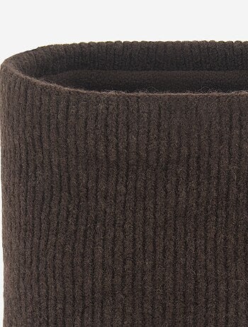 Cuello tubular de canalé
