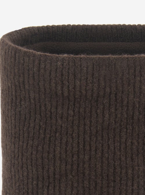 Cuello tubular de canalé - Kiabi