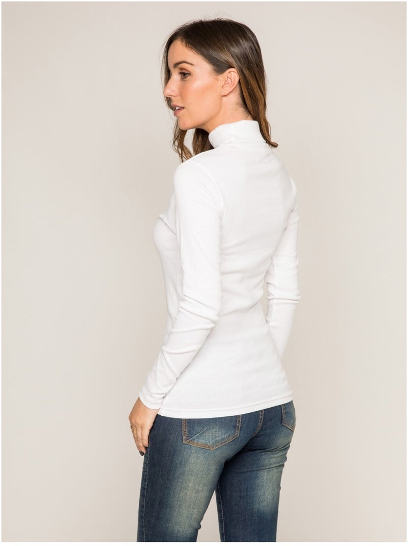 Cuello vuelto interior FUSEE Blanco - Kiabi