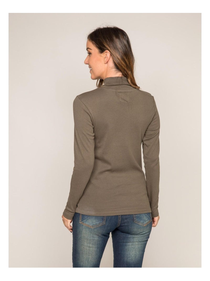 Cuello vuelto interior FUSEE Caqui - Kiabi