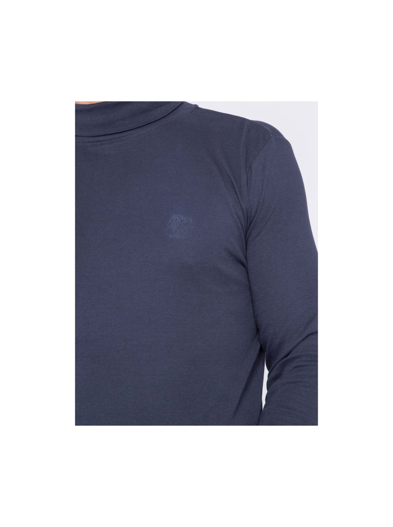 CUELLO VUELTO WAREN Azul marino - Kiabi