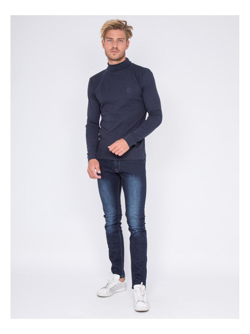 CUELLO VUELTO WAREN Azul marino - Kiabi