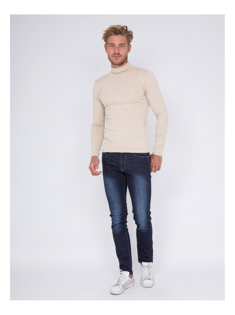CUELLO VUELTO WAREN Beige - Kiabi