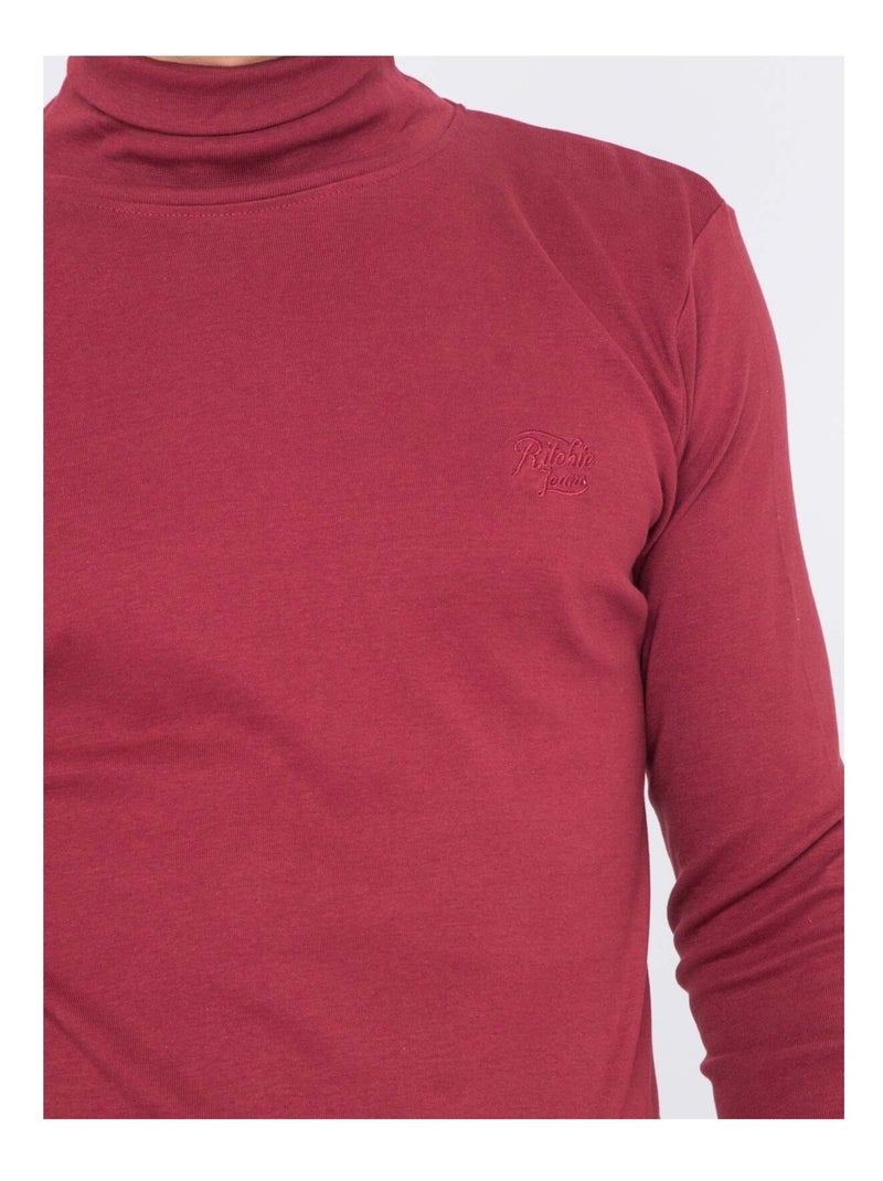 CUELLO VUELTO WAREN Burdeos - Kiabi