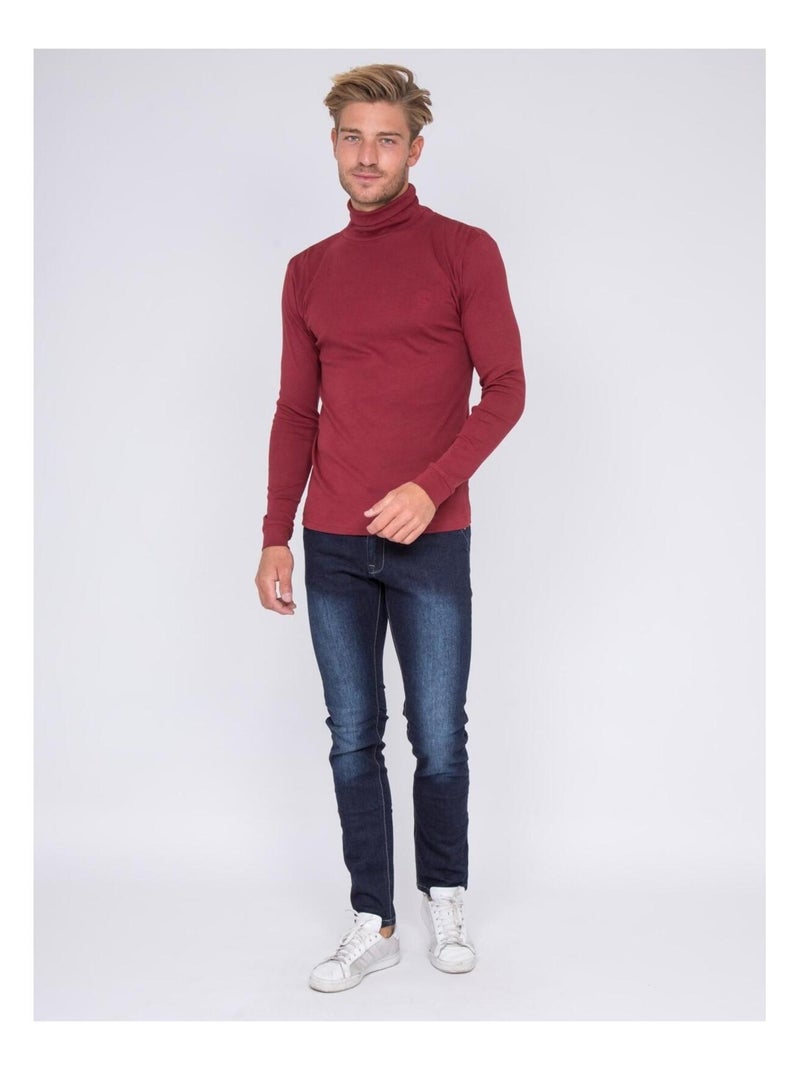 CUELLO VUELTO WAREN Burdeos - Kiabi