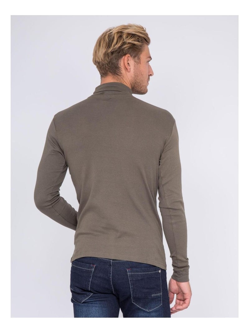 CUELLO VUELTO WAREN Caqui - Kiabi
