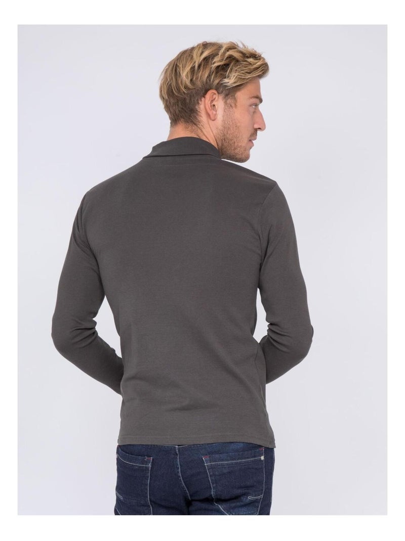 CUELLO VUELTO WAREN Gris antracita - Kiabi