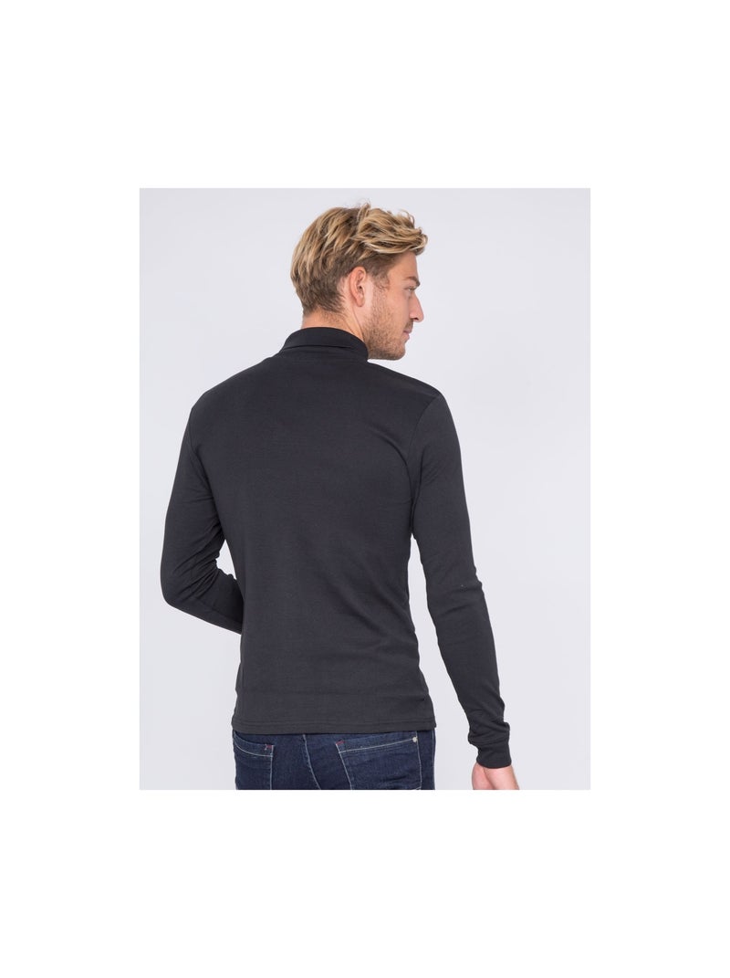 CUELLO VUELTO WAREN Negro - Kiabi