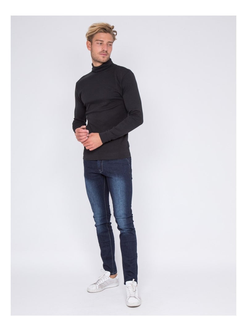 CUELLO VUELTO WAREN Negro - Kiabi