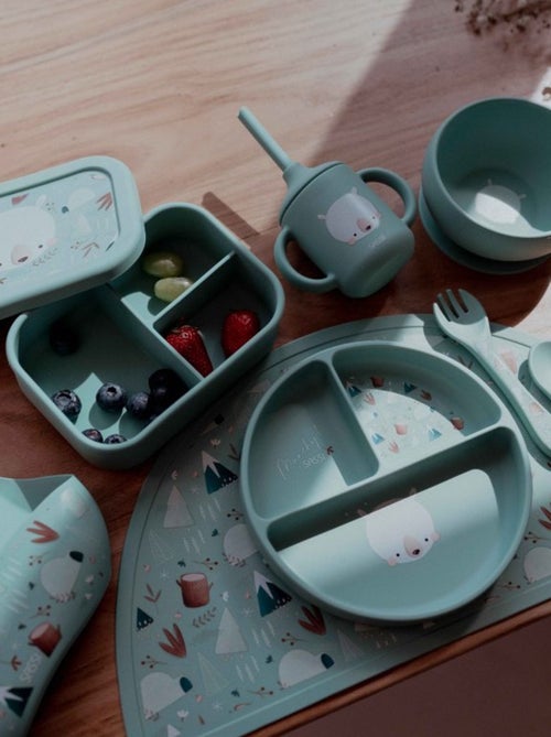 Cuenco de silicona con ventosa - animales - Sassi Junior - Kiabi