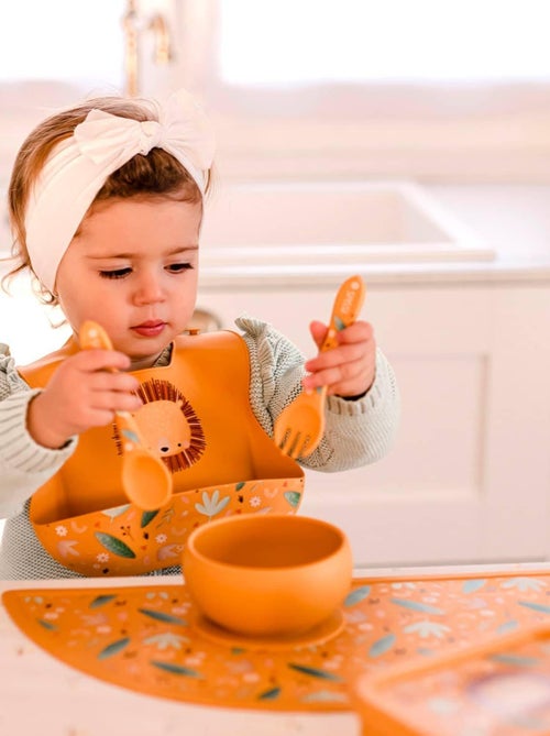 Cuenco de silicona con ventosa - animales - Sassi Junior - Kiabi