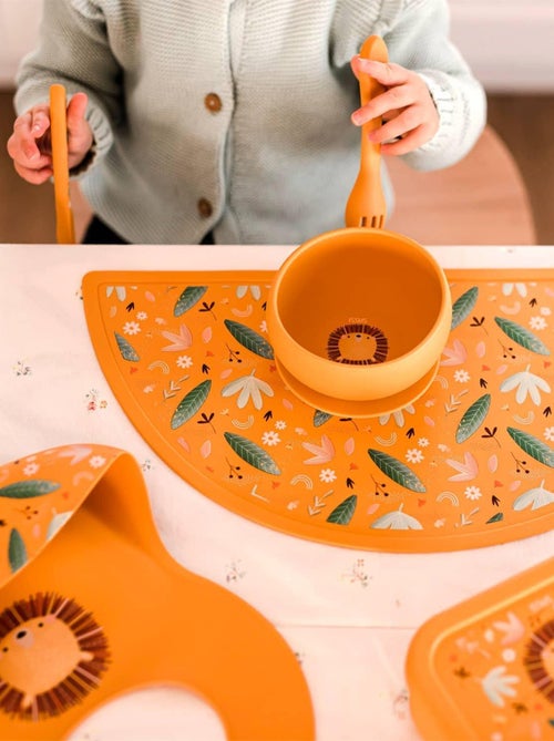 Cuenco de silicona con ventosa - animales - Sassi Junior - Kiabi