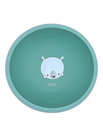 Cuenco de silicona con ventosa - animales | Sassi Junior