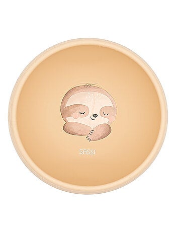 Cuenco de silicona con ventosa - animales | Sassi Junior