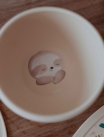 Cuenco de silicona con ventosa - animales | Sassi Junior