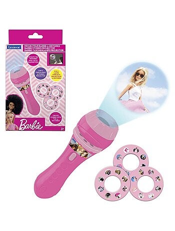 Cuentos de Barbie proyector y linterna