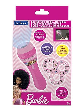 Cuentos de Barbie proyector y linterna
