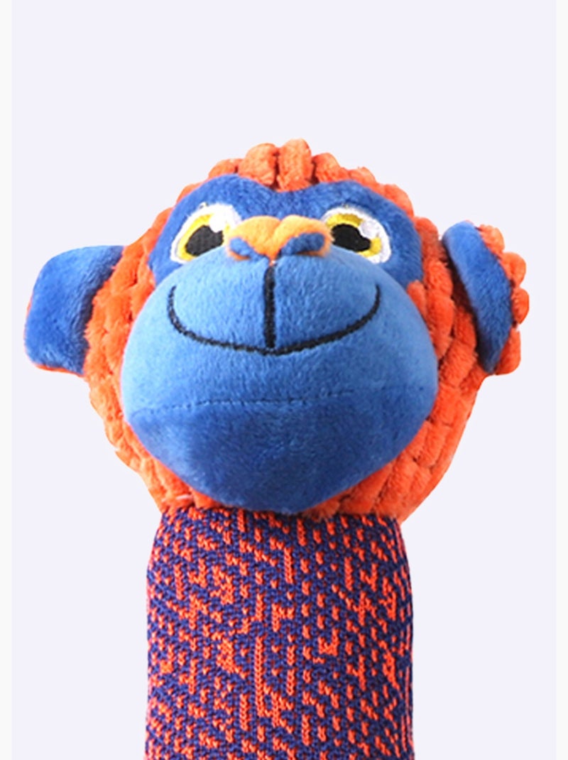 Cuerda de peluche con forma de cabeza de animal - AFIBEL Naranja - Kiabi
