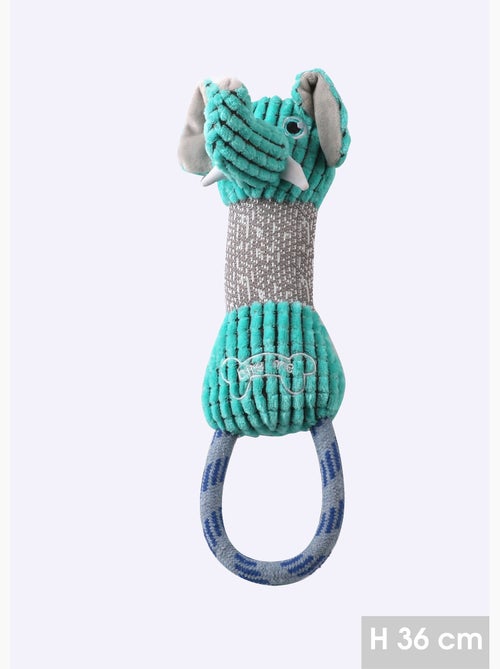 Cuerda de peluche con forma de cabeza de animal - afibel - Kiabi