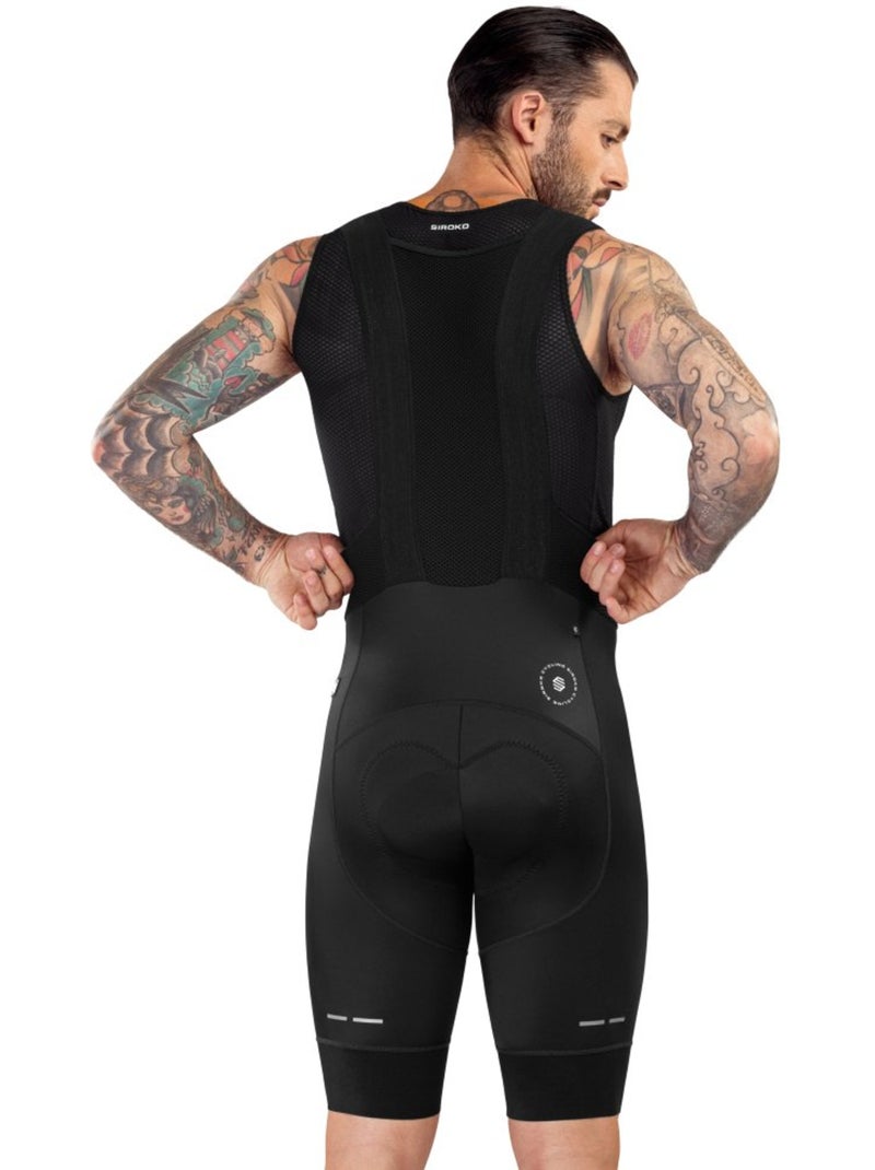 Culote corto ciclismo hombre ciclismo hombre bx resistance Negro - Kiabi