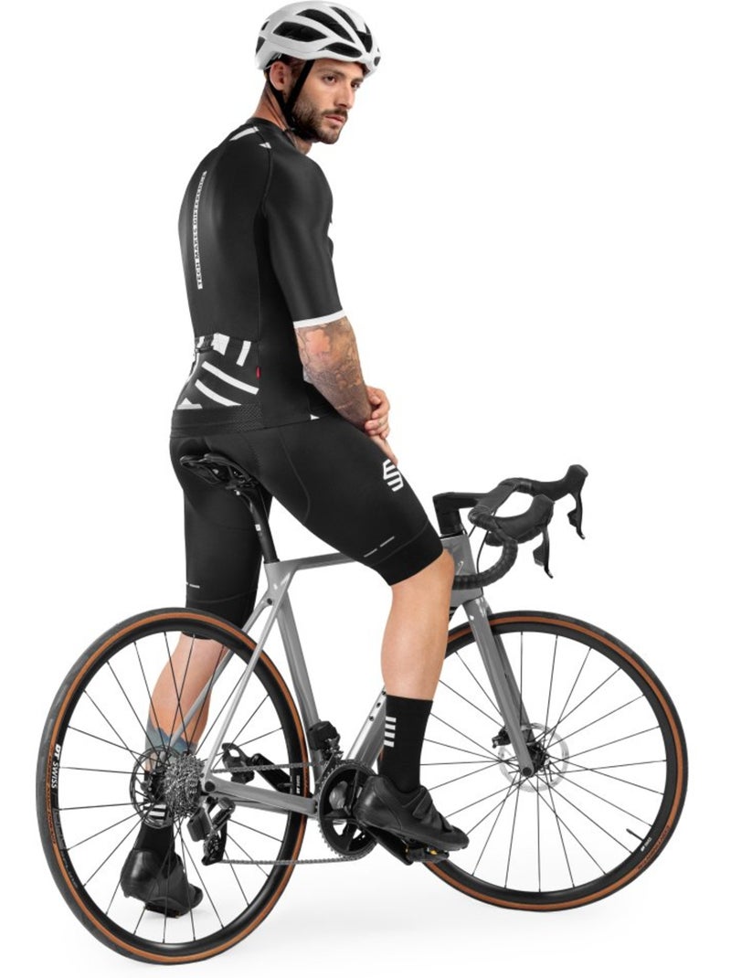 Culote corto ciclismo hombre ciclismo hombre bx resistance Negro - Kiabi