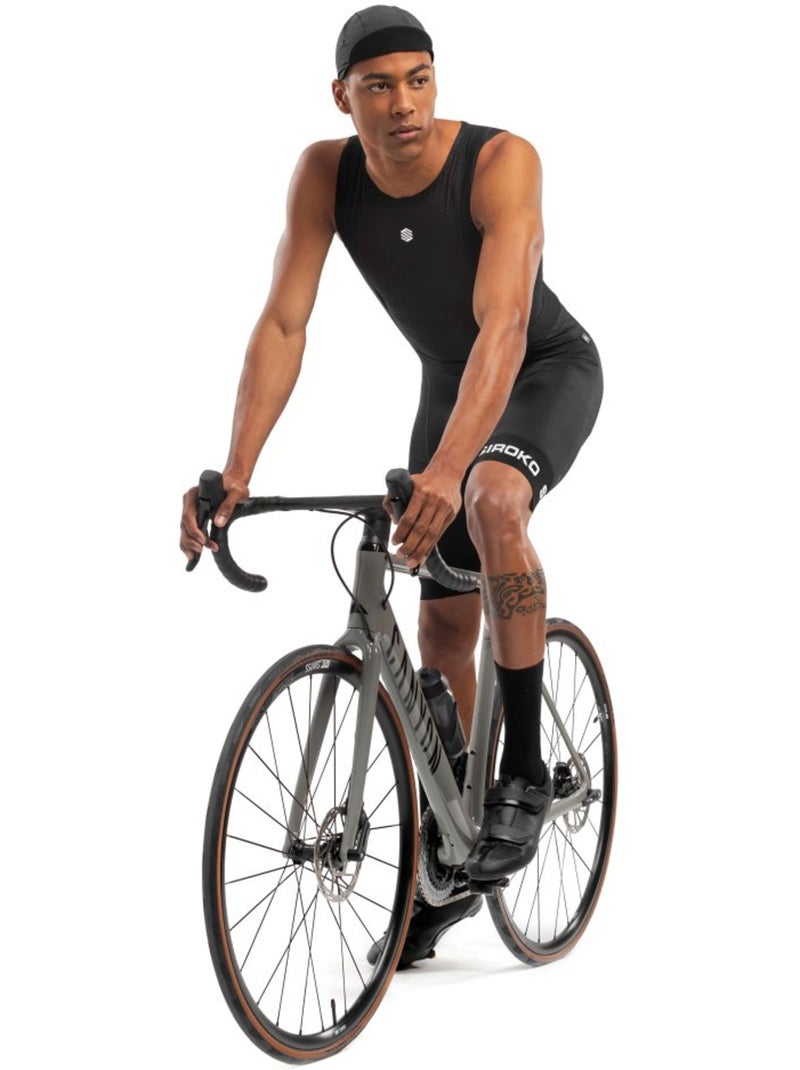 Culote corto ciclismo hombre ciclismo hombre bx squadra Negro - Kiabi