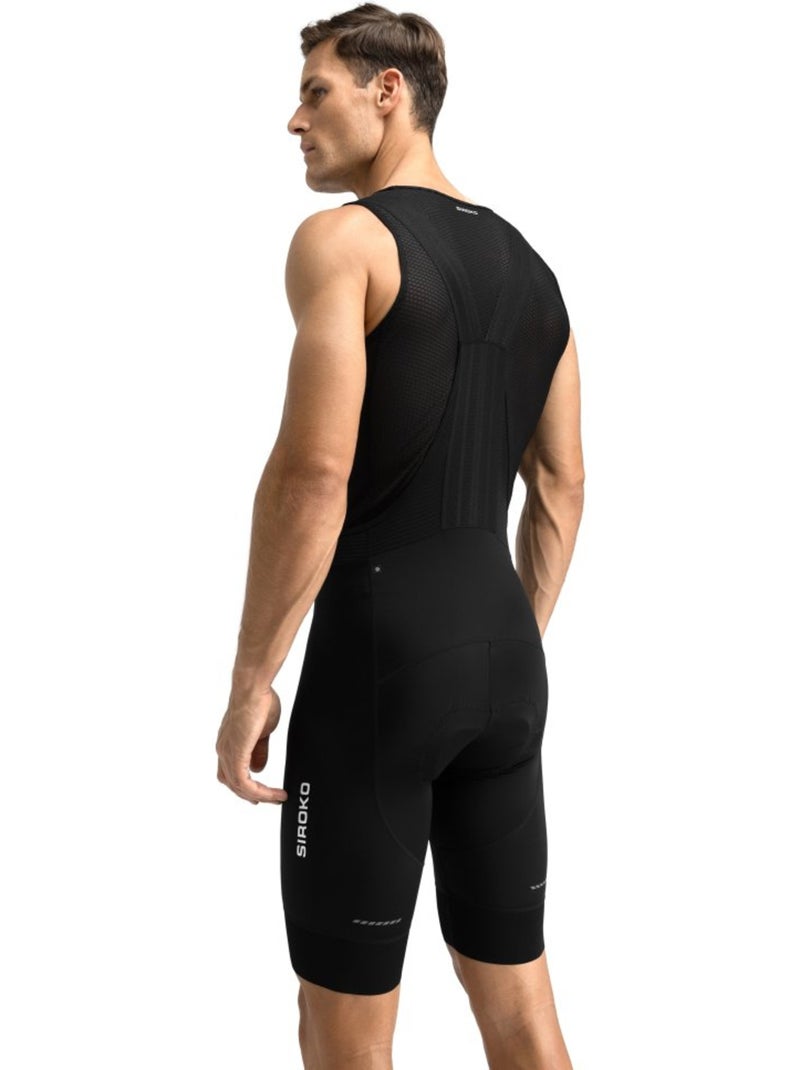 Culote corto ciclismo hombre ciclismo hombre flandrien Negro - Kiabi