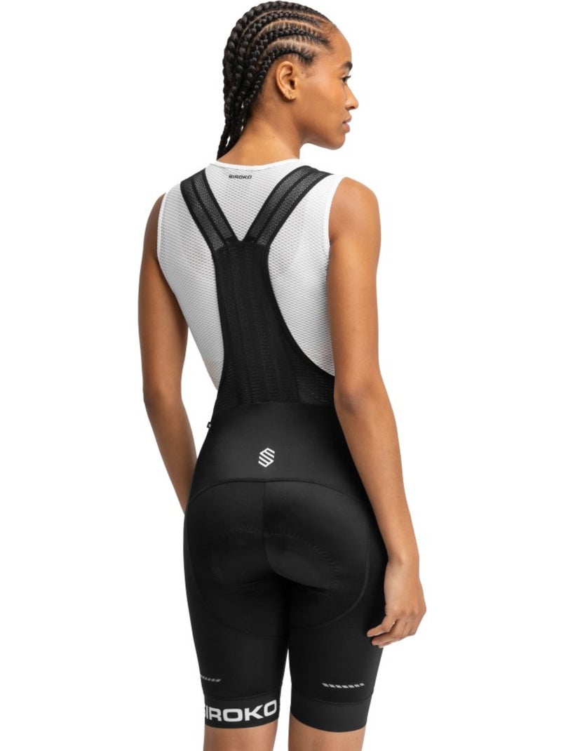 Culote corto ciclismo mujer ciclismo mujer brabant Negro - Kiabi