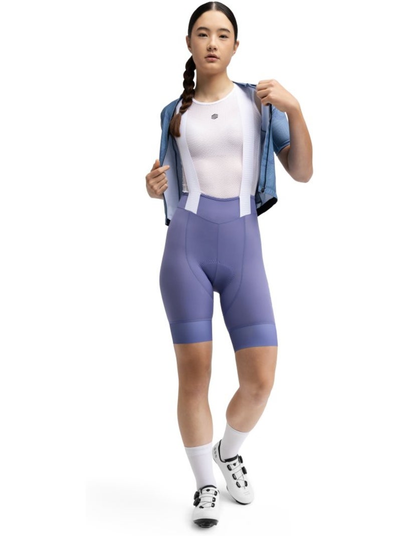 Culote corto ciclismo mujer ciclismo mujer tonale-w Violeta - Kiabi