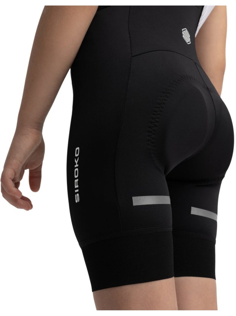 Culote corto ciclismo niña ciclismo niños y niñas k-core parkway Negro - Kiabi