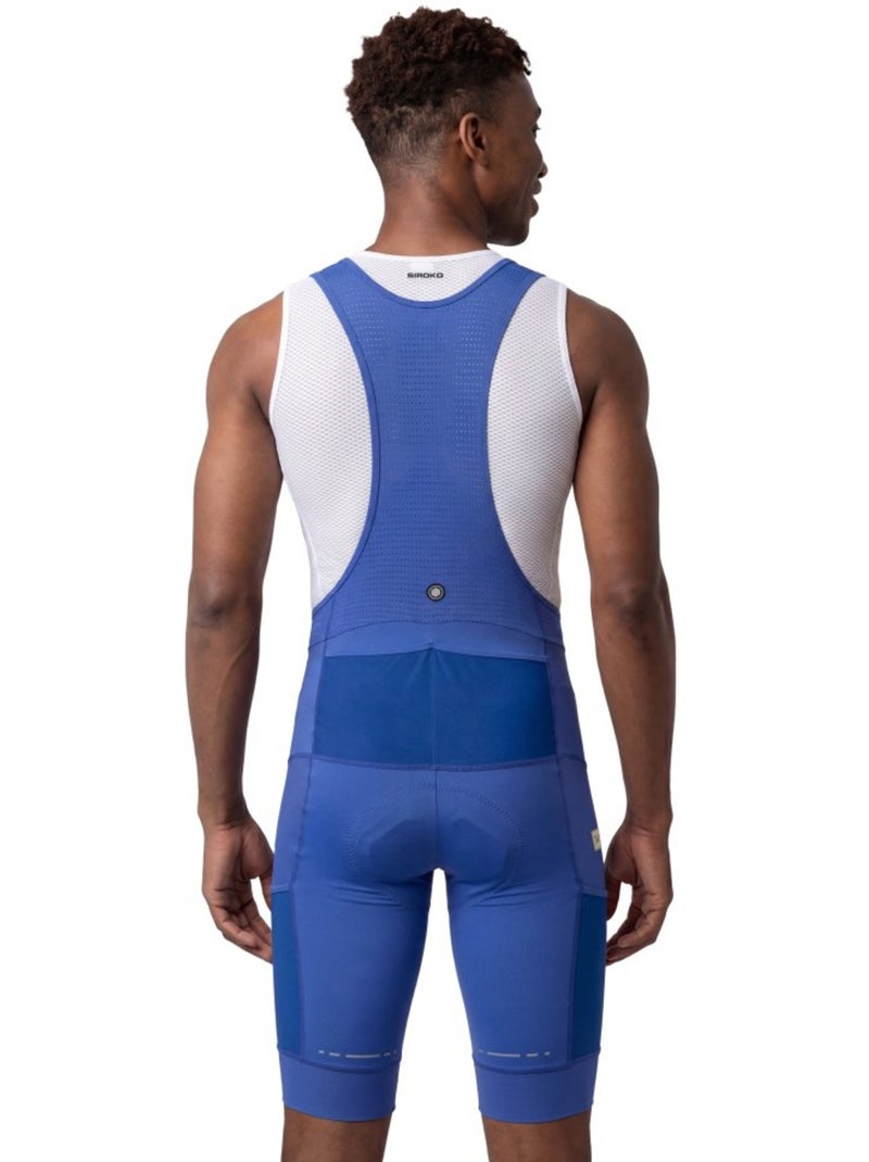 Culote corto gravel hombre ciclismo hombre rocket Azul - Kiabi