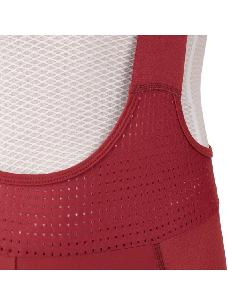 Culote corto gravel hombre ciclismo hombre rocket Rojo - Kiabi