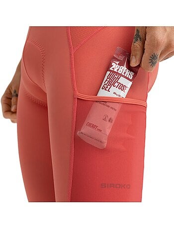 Culote corto gravel hombre ciclismo hombre rugged tile