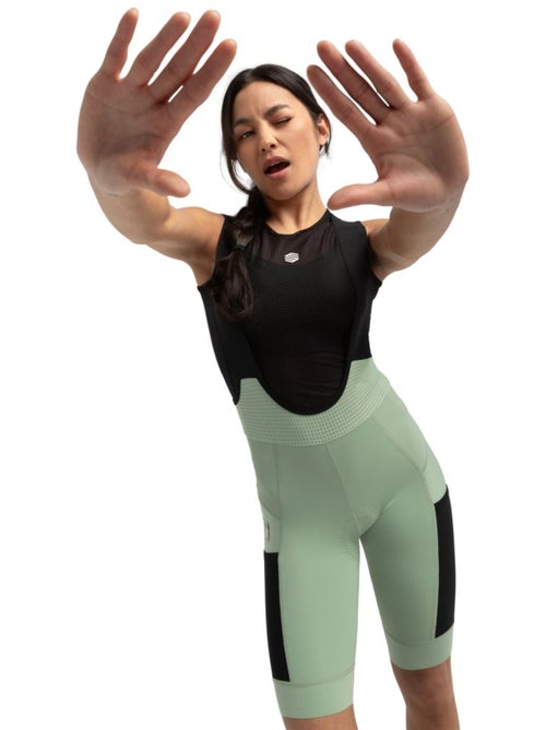 Culote corto gravel mujer ciclismo mujer conifer - Kiabi