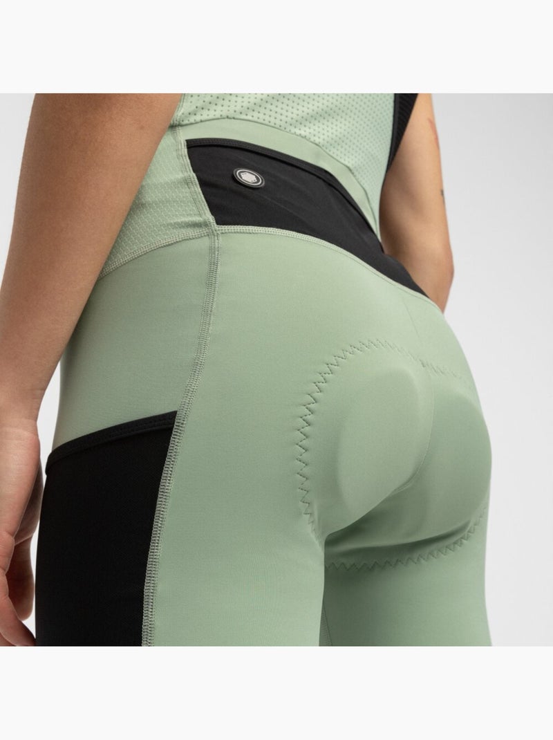 Culote corto gravel mujer ciclismo mujer conifer Verde - Kiabi